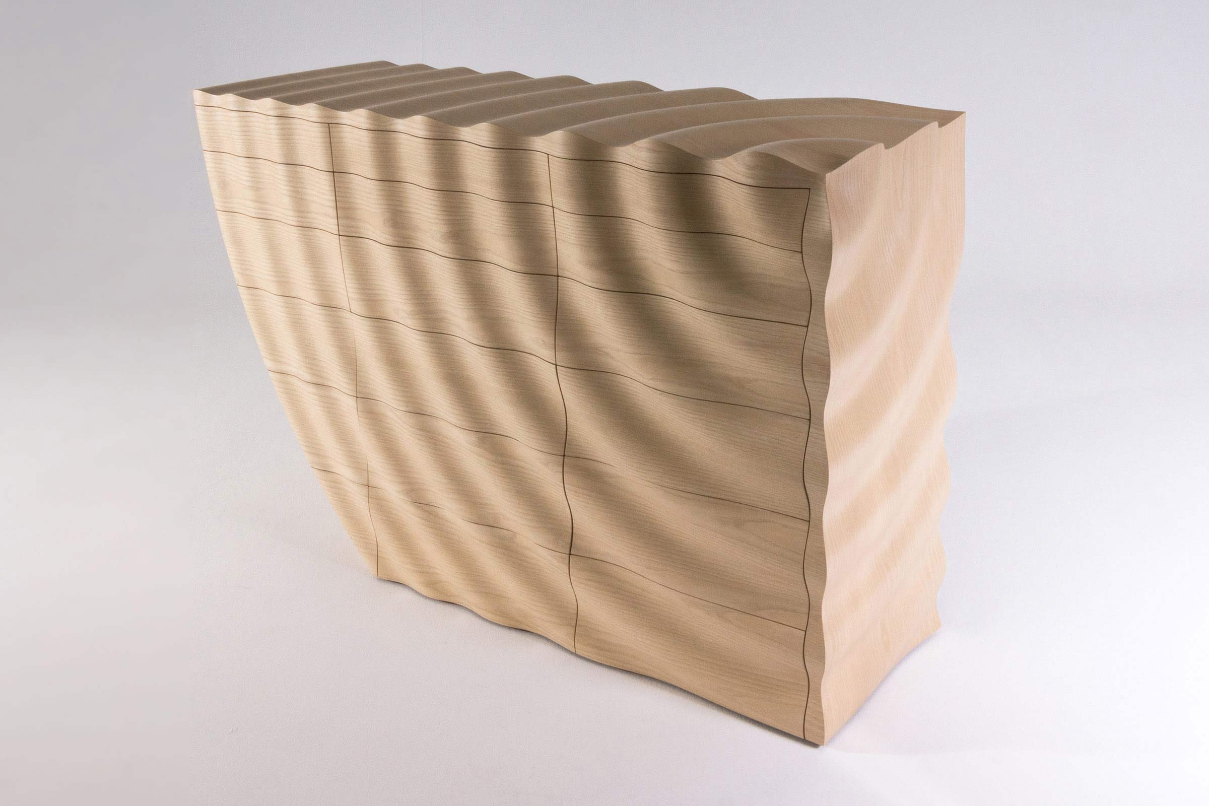 Chest Ripples Ripples chest of drawers - Edward Johnson Furniture